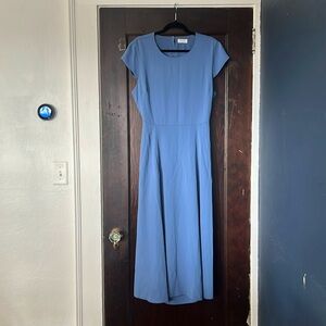 Babaton by Aritizia Smokey Blue Hamptons Dress Size 12